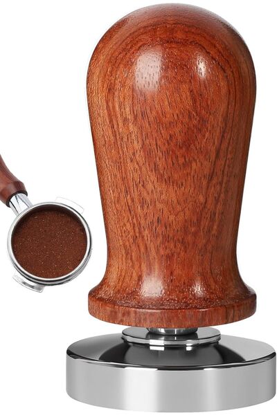 Arabest Espresso Coffee Tamper 51mm - WYLOSUA Spring-loaded Hand Tamper Premi...