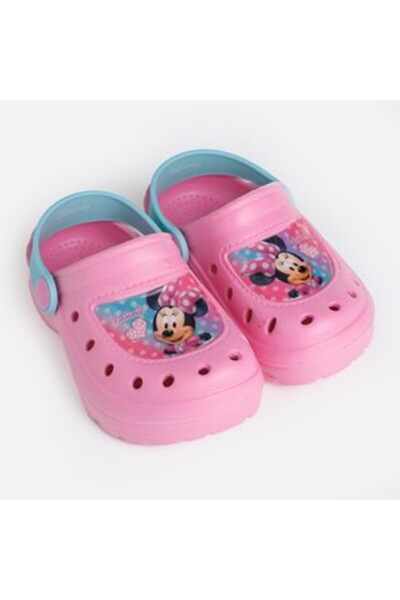 Minnie Mouse Pink Clogs with Design for Kids