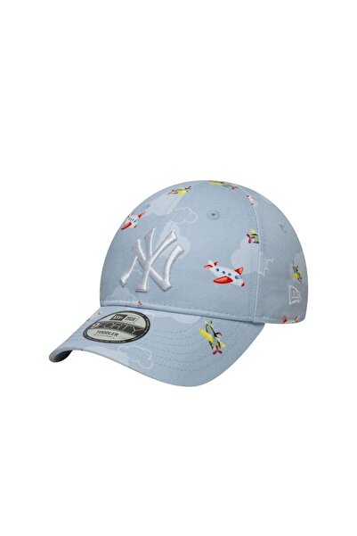 NEW ERA MLB NY YANKEES PLANE PRINT 9FORTY TOD ADJ ΚΑΠΕΛΑ PSTL ΜΠΛΕ