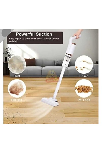 Generic High-Power Cordless Handheld Vacuum – With Strong Suction Multi-Surfa...