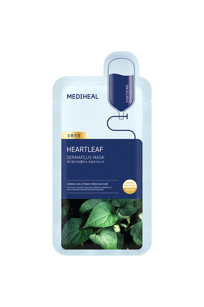 Mediheal Dermaplus Heartleaf Sheet Mask Face mask 22 ml