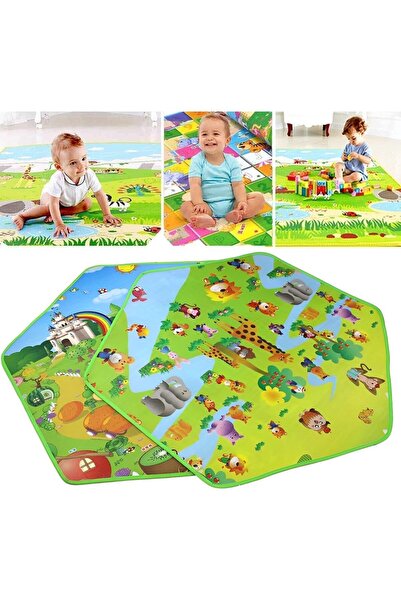 Arabest Baby Play Mat 55" X 47", Hexagon Baby Playmat Fits Portable Play Yard...