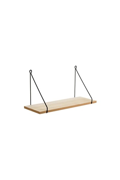 ELITECOMMERCEMARKET Raft Suspendat Decorativ din MDF cu Suport Metalic 40x15x...