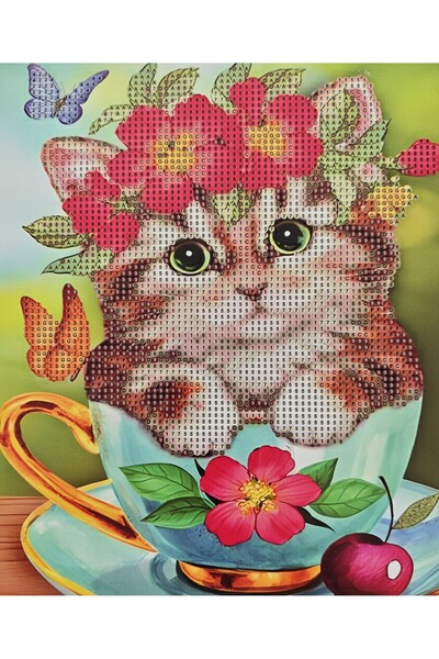 mentaş grup Boncuklu Goblen Taşlı Pano Elmas Boyama Mozaik Resim Set Ebatları...