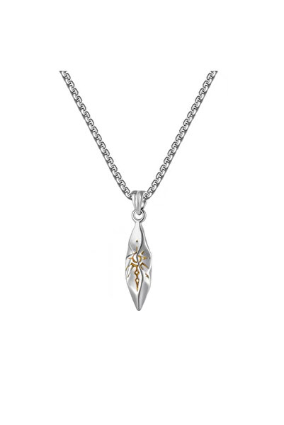 EFAYN.RO Lant unisex, pandantiv nordic, model cu rune vikinge, tematica old n...