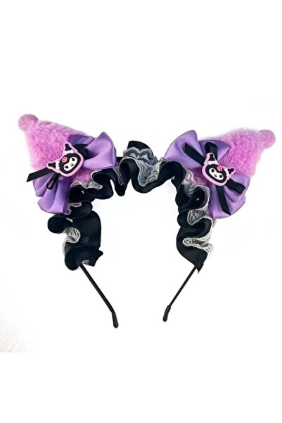 SANRIO Plush Fabric Cosplay Headband – Cute Kawaii Hair Accessory for Girls