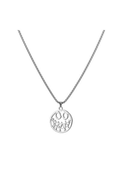 EFAYN.RO Lant, model figurina, pandantiv monstrulet evil, unisex, argintiu, E...