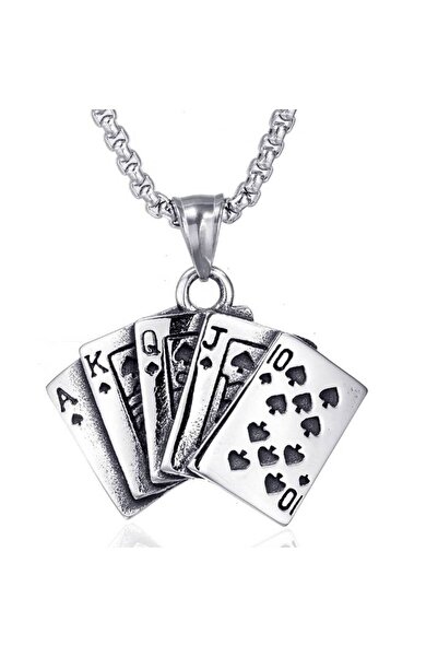 EFAYN.RO Lant poker, model chinta royala, tematica gambler life, unisex, argi...