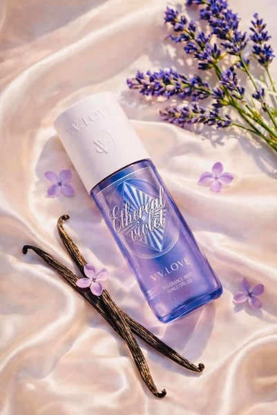 V.V LOVE Spray de Corp Femei 90 ml – Aromă Florală Rafinată cu Lavanda