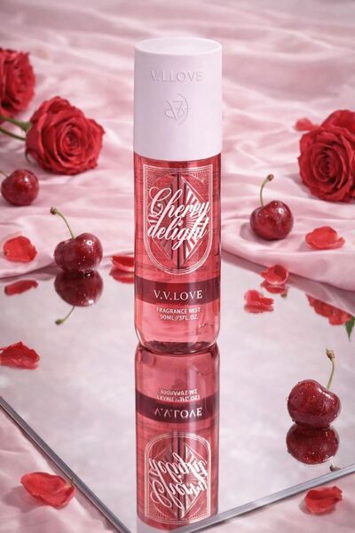 V.V LOVE Women's Body Spray 90 ml – Sweet Fruity Cherry Scent