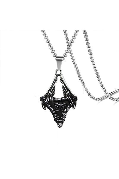 EFAYN.RO Lant unisex, pandantiv deosebit, model mitologic, tematica eye of Ho...