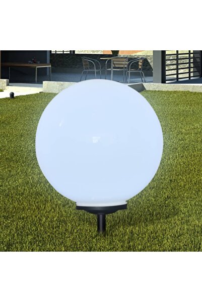 Concept Solar Garden Lamp Spherical LED Light 50 cm with Pointed Holder