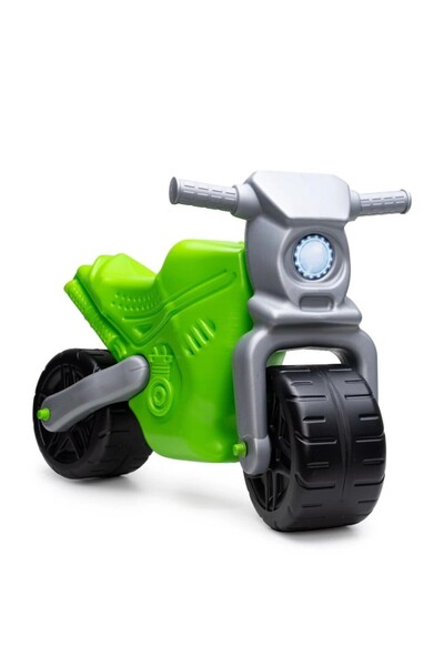 burak toys Ride-On for children without pedals green, wide wheels, maximum we...
