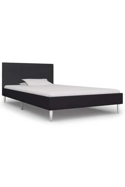 Concept Σκελετός κρεβατιού, μαύρο, 90 x 200 cm, ύφασμα