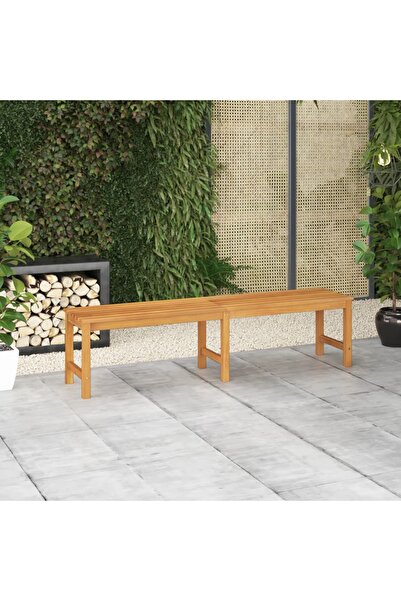 Concept Παγκάκι κήπου, 180 εκ., από μασίφ ξύλο τικ