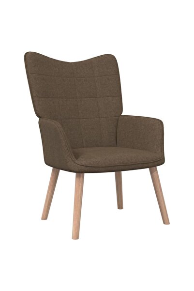 Concept Πολυθρόνα, καφέ, υφασμάτινη