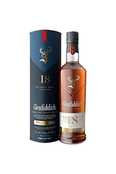 Glenfiddich Whisky scoțian Pentru o persoană Malt de 18 ani 40% 0.7l