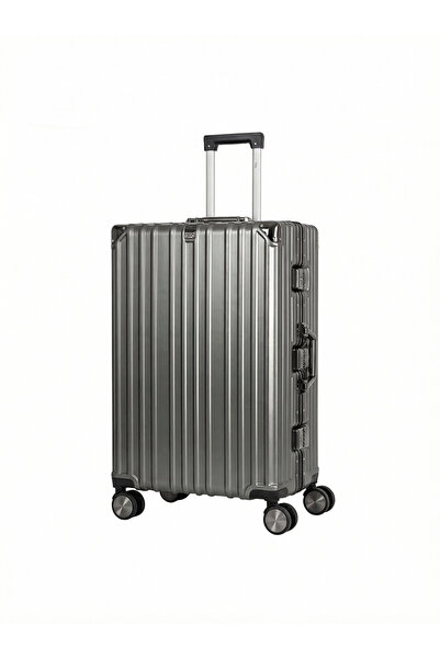 Sister Aluminum Hardside Luggage 20 24 28 Inch Available TSA Lock 3-Level Han...