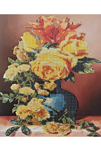 mentaş grup Boncuklu Goblen Taşlı Pano Elmas Boyama Mozaik Resim Set Ebatları...