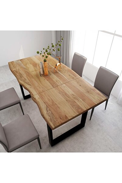 Concept Masă de bucătărie, 180 x 90 x 76 cm, lemn masiv de acacia