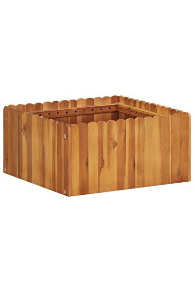 Concept Strat înălțat de grădină, 50 x 50 x 25 cm, lemn masiv de acacia