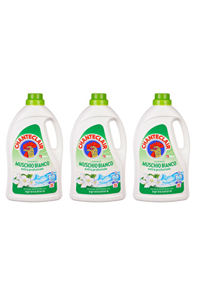 Chanteclair Detergent de Rufe Muschio Bianco 1575ml 3 x bucati