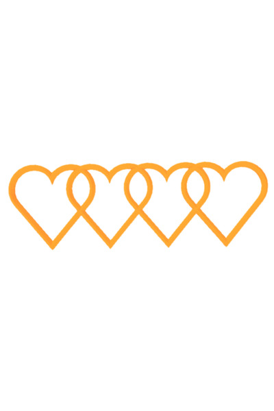 OEM Breloc chei, "AUDI", 27X 80 mm portocaliu