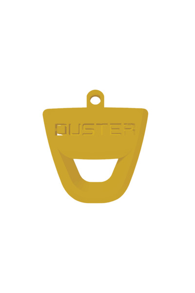 OEM Breloc chei, "DACIA DUSTER", 52X 50 mm auriu