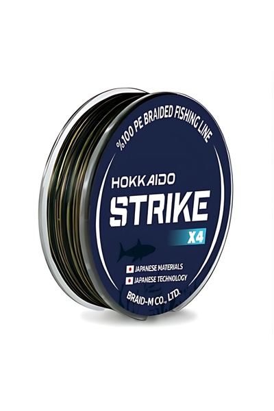 Hokkaido STRIKE 150 Metri, X4 Moss Camo 0.50 mm, Valoare de tracțiune 42.8 Kg...