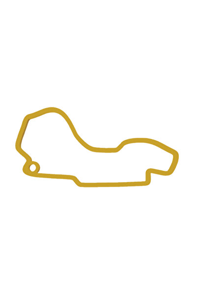 OEM Breloc chei, "FORMULA 1 MELBOURNE", 28X 55 mm auriu