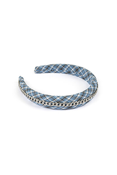 Twist ZİNCİRLİ EKOSE DESEN SAÇ BANDI