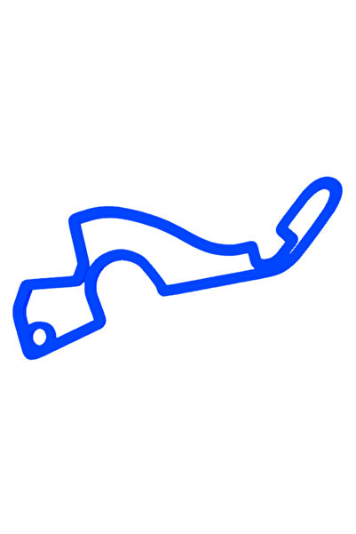 OEM Μπρελόκ, "FORMULA 1 SOCHI", 33Χ60 χιλ. μπλε