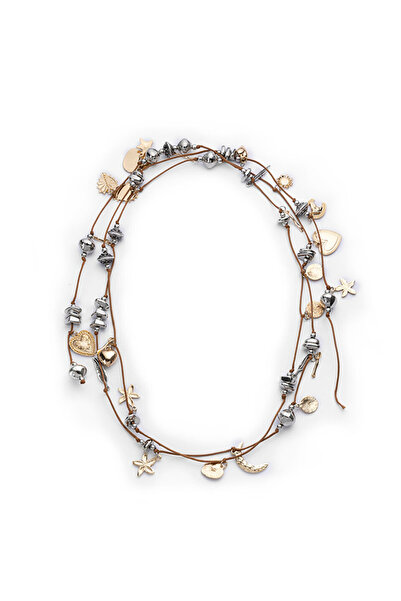 Twist KARMA FİGÜRLÜ İP KOLYE