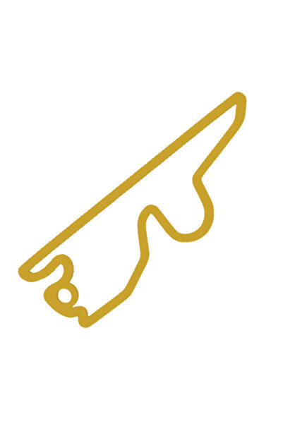 OEM Breloc chei, "FORMULA 1 FUJI", 50X 52 mm auriu