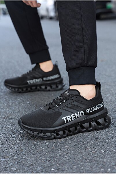 KMAN Men's sports sneakers made of Textile, Thick EVA foam sole, Modern desig...