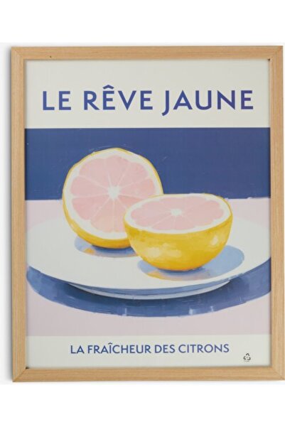 RootRise إطار صور TORD مقاس 40x50 سم من الخشب الفاتح