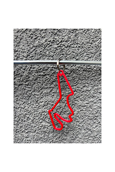 OEM Μπρελόκ, "FORMULA 1 ΙΣΤΑΝΒΟΥΛ", 35X70 χιλ. κόκκινο