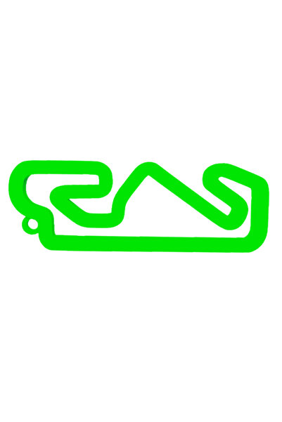 OEM Μπρελόκ, "FORMULA 1 MONTMELO", 22Χ60 χιλ. πράσινο