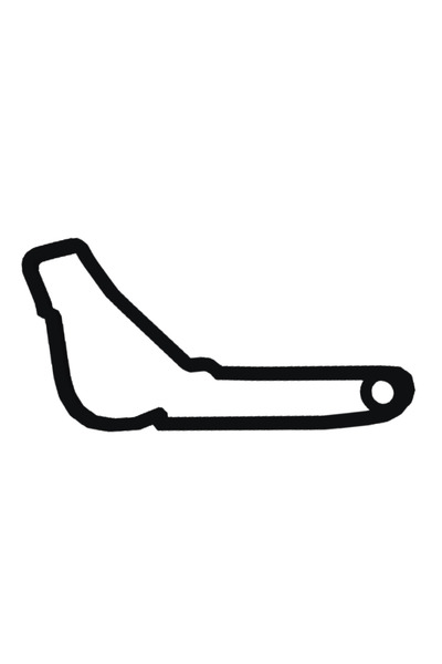 OEM Μπρελόκ, "FORMULA 1 MONZA", 36Χ60 χιλ. μαύρο