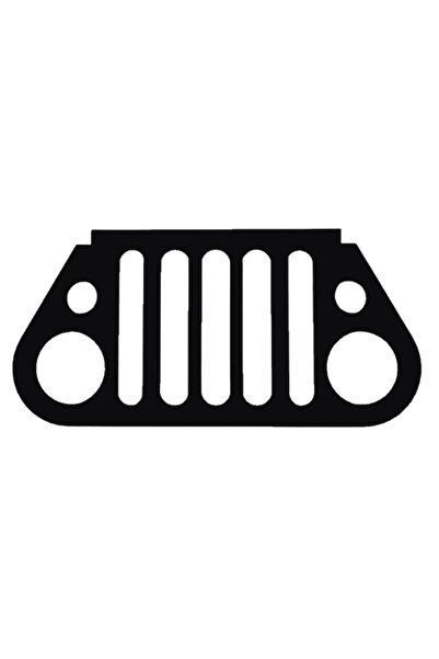 OEM Μπρελόκ,  "JEEP ", 30Χ60 χιλ. μαύρο