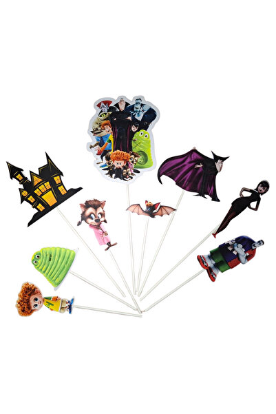 OEM Διακοσμητικό διακοσμητικό τούρτας, με θέμα ξενοδοχείο Τρανσυλβανίας, επέτ...