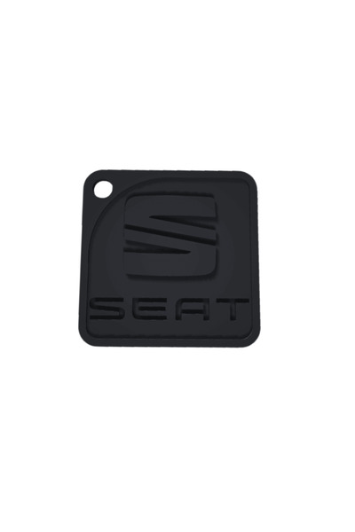 OEM Μπρελόκ, "κάθισμα", 50 x 50 χιλ. μαύρο