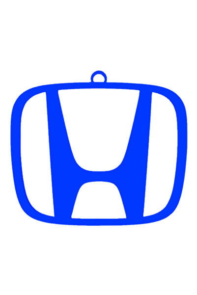 OEM Μπρελόκ,  "HONDA ", 53Χ60 χιλ. μπλε