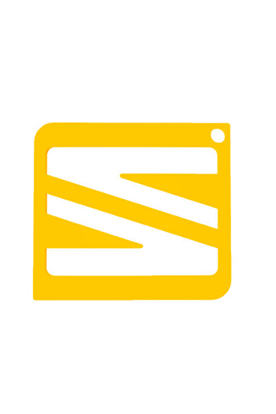 OEM Μπρελόκ chei, "SEAT", 45x50 χιλιοστά, κίτρινο