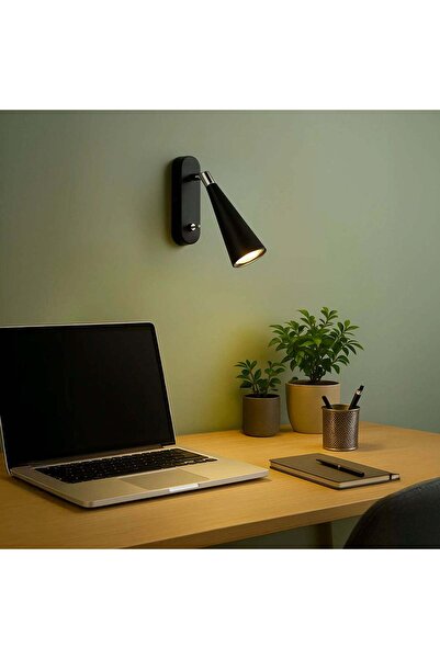 Rendl Light Studio Wall Lamp GU 10 Black/Chrome | Adjustable LED Spotlight