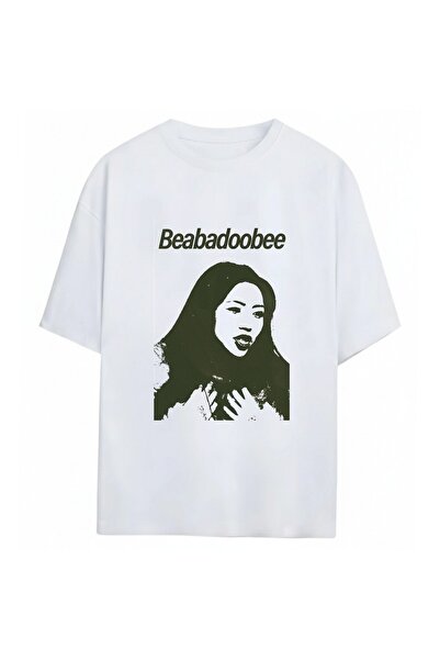 SVART WEAR تي شيرت Beabadoobee للجنسين مقاس كبير 100% قطن قطعة