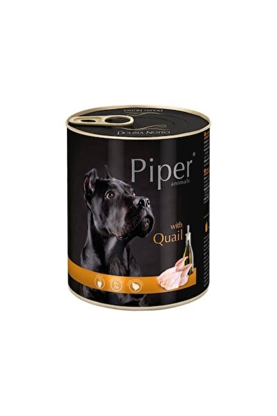 Piper Hrană umedă pentru câini cu carne de prepeliță 800g