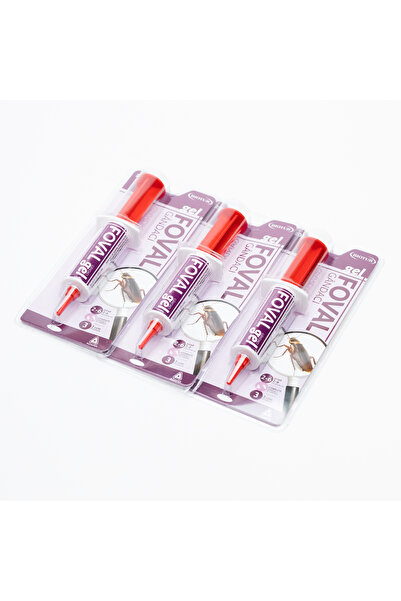 Foval 3 BUCATI - Gel Insecticid Impotriva Gandacilor Gel 20g