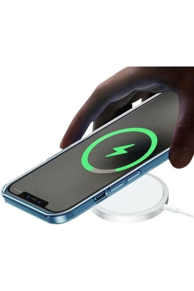 WIWU Wi-W009 Magnetic Wireless Charger - White