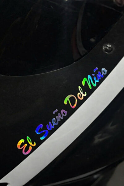 İŞCAN MOTOR El Sueno Del Nino Sticker Folyo (Bir Çocuğun Rüyası) ( 15CM x 2CM...